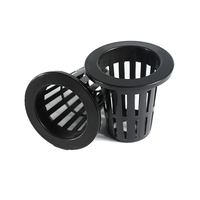 Différentes tailles disponibles, plantes de jardin, panier de plantation hydroponique, système de jardinage, pot en filet, pot en maille plastique pour la vente en gros