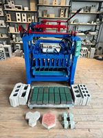 Machine à briques semi-automatique 4-35B, électrique et mobile, pour la fabrication de blocs autobloquants avec ligne de production de briques creuses en sable 220V/380V