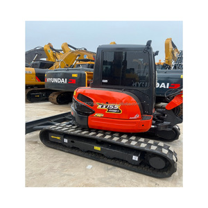 Mini-excavatrice Kubota KX155-3SZ d'occasion de 5 tonnes avec moteur, boîte de vitesses, pompe et roulements de bonne qualité conformes aux normes EPA - Product Image 6