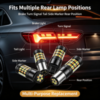 3014-60SMD LED Autolampe 6000K Weiß Gelb Zweifarbig Brems- Blinker- Rücklicht Seitenmarkierungsleuchte 12V