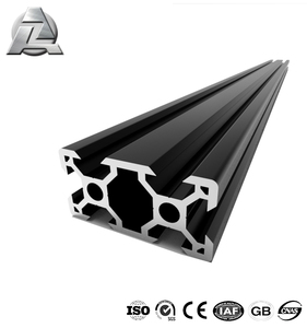 <span class=keywords><strong>Profili</strong></span> di estrusione in <span class=keywords><strong>alluminio</strong></span> anodizzato nero lineare v slot vslot <span class=keywords><strong>20x40</strong></span> 2040 - Product Image 3