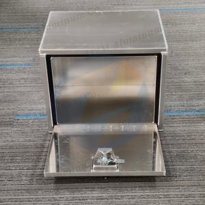 Boîte à outils <span class=keywords><strong>en</strong></span> aluminium personnalisable - Rangement robuste et étanche <span class=keywords><strong>pour</strong></span> camion/<span class=keywords><strong>remorque</strong></span>, taille personnalisée, <span class=keywords><strong>coffre</strong></span> à outils automobile - Product Image 2