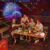 KSWING Tragbarer LED-Stern projektor Modernes Design USB-Licht Wasserwellen laser ABS-zertifiziertes Schlafzimmer Verwenden Sie Hot Sale Night Music