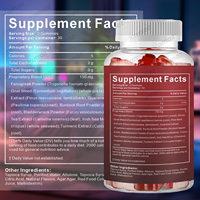 Gummies énergétiques à la maca aphrodisiaque Amaz 100% naturelles et végétaliennes, stimulent la vitalité sexuelle et la santé des reins pour les hommes et les femmes, produits de beauté