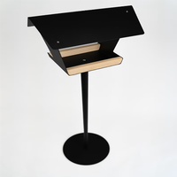 Mangeoire à oiseaux JH-Mech à grande capacité, facile à nettoyer, avec compartiment métallique, alimentation multi-ports, support durable, protection contre les intempéries