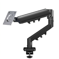 Support de bureau pour ordinateur portable MOUNT PRO, support d'écran 2-en-1, compatible avec les ordinateurs portables jusqu'à 13 pouces et les écrans d'ordinateur jusqu'à 32 pouces, en aluminium