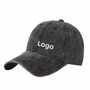 Gorra de Béisbol de Algodón Lavado con Logotipo Personalizado, Estilo Cowboy, Protección Solar para Uso Doméstico, Ajustable a Todos los Tamaños - Product Image 1