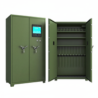 Lemari Penyimpanan Senjata Baja Tugas Berat Henan Sunjoy Smart Biometric Gun Safe Cabinet dengan Kunci Digital