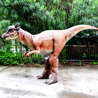   Costume de dinosaure animatronique léger pour fête sur le thème des dinosaures, Styxosaurus, costume de dinosaure robotique marchant pour spectacle