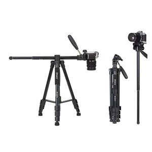 Vente flash Trépied en aluminium léger horizontal Jmary <span class=keywords><strong>pour</strong></span> appareil <span class=keywords><strong>photo</strong></span> numérique vidéo DSLR Trépieds KP2274 - Product Image 1