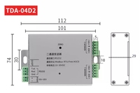 Transmetteur de poids numérique multicanal TDA-04D 485 Amplification du signal du capteur Module de pesage à 8 voies