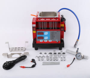 Limpiador y probador de <span class=keywords><strong>inyectores</strong></span> de combustible de limpieza ultrasónica, máquina de limpieza ultrasónica automática de 4 cilindros, de 110V/220V, de 2, 1, 2, 2, 1, 2 - Product Image 2