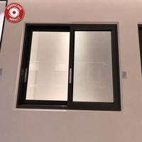 UV-Beständiges Maßgefertigtes Thermisch Getrenntes Aluminium 3-Spuriges Schiebefenster mit Doppelverglasung für Außenterrassen Korrosionsbeständig