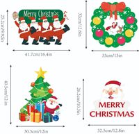 Décorations de Noël, de remise de diplôme et de Thanksgiving : Panneau suspendu portable pour créer une ambiance festive, idéal pour la maison, la porte ou le mur. Livraison rapide.