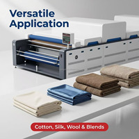 Machine automatique de prérétrécissement à la vapeur pour tissus tricotés, vente directe usine, moteur pour finition textile