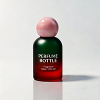 Flacon de parfum en verre mat personnalisé, ensemble complet avec marquage à chaud - Bouchon, pompe et emballage personnalisés, service tout-en-un