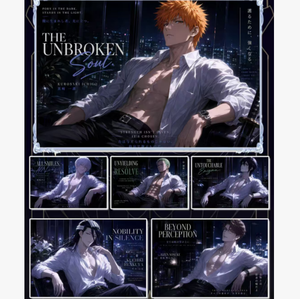 Vente en gros en direct : Cartes à collectionner grand format populaires A6 sur le thème des dieux masculins d'anime (Gojo, Naruto, <span class=keywords><strong>Hinata</strong></span> Shoyo, Zoro, etc.) - Product Image 6