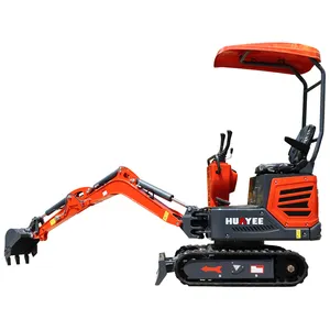 Penggali Mini Taksi 1Ton Ekskavator Mini Alibaba 1.2 Ton 1.5 Ton Pabrikan Shandong 3 Ton Penggali Mini 800KG Bagger