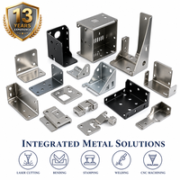 Support métallique de précision sur mesure en acier inoxydable, fabrication de tôles, découpe laser, service de pliage, OEM ODM