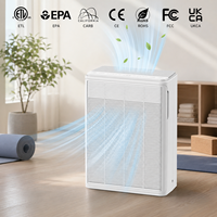 Purificateur d'air HEPA à faible bruit, très vendu, pour salon, chambre, bureau, avec livraison rapide depuis l'entrepôt américain, OEM ODM, ETL EPA CE FCC