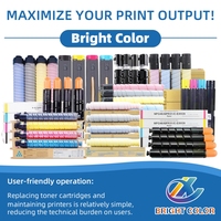 Cartouche de toner couleur MX51 compatible avec les copieurs Sharp MX 4110 4111N 4112 4140 MX5110 5140 5128 5148N, pièces détachées