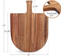 Planche à découper en bois d'acacia en gros pour la cuisson au four, accessoire de cuisine
