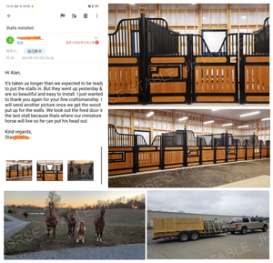 Лидер продаж, сборная индивидуальная безопасная конструкция, Бамбуковая конюшня, конюшня, конюшня с окном для общения - Product Image 2