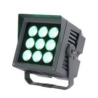 Nouveau carré 60*2w extérieur étanche réflecteur lumière IP65 aluminium étroit Angle de vue paysage LED lumière d'inondation