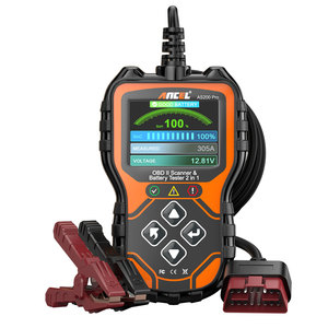 ANCEL AS200 PRO <span class=keywords><strong>OBDII</strong></span> Scanner Herramienta de escaneo de diagnóstico automático con prueba de batería y motor de verificación Garantía de 1 año - Product Image 1