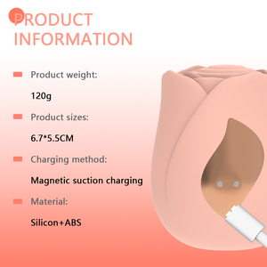 Jolly Space Mini masseur de clitoris puissant jouets sexuels oraux Rose <span class=keywords><strong>tulipe</strong></span> vibrateur stimulateur de tapotement clitoridien Rose vibrateur - Product Image 6