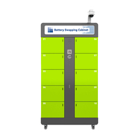 Casier de remplacement de batteries intelligent modulaire |   Installation Plug-and-Play |   Coût de déploiement réduit pour les projets d'énergie renouvelable