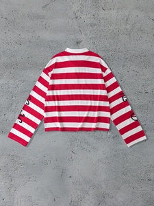 <span class=keywords><strong>Polo</strong></span> da uomo a righe con stampa grafica personalizzata con strass Casual da uomo di moda Streetwear da uomo - Product Image 3