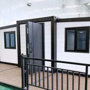 20 Maisons Conteneurs Pliables Portables Préfabriquées de Luxe Extensibles de 40 pieds pour Logement Compact à Faible Coût - Product Image 3