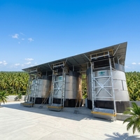 2026 Cuve de fermentation personnalisée en acier inoxydable pour engrais organique, cuve de compostage automatique, cuve de fermentation d'engrais organique