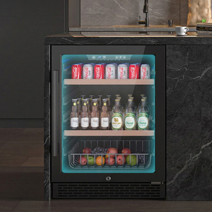 Mini Nevera para Vinos de Acero Inoxidable, Ecológica, de 150L, con Puerta Blanca, Control de Humedad y Temperatura, para 2-20 Grados Centígrados - Product Image 5