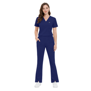 42389 Vêtements de travail extensibles personnalisés de marque de luxe pour femmes, vente en gros, robe de mode, nouvelle couleur saumon - Product Image 1