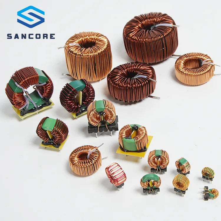 Fábrica Fornecer Diretamente 20mh Choke Coil Ferrite Ring Toroidal Inductor Atacado Cobre Toroidal Coil Inductor