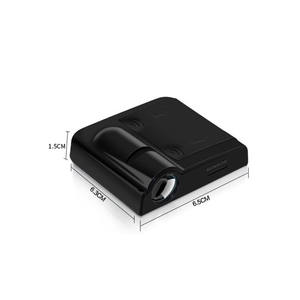 Projecteur de bienvenue de <span class=keywords><strong>porte</strong></span> de voiture sans fil universel avec logo HD Ombre lumineuse personnalisée - Product Image 6