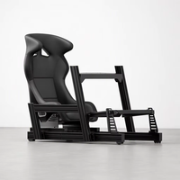 Cockpit de simulateur de course professionnel GT1 avec cadre de mouvement dynamique et profil en aluminium 4080 pour la simulation de conduite