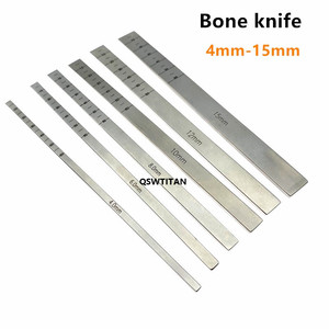 Cuchillo de hueso de acero inoxidable, osteótomos de hueso, hoja de hueso ultrafina, instrumento ortopédico de 16,5 cm - Product Image 2