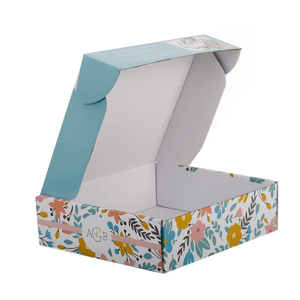 Emballage plat <span class=keywords><strong>E</strong></span> flûte carton ondulé boîtes d'emballage en carton expédition boîte postale jaune emballage boîte cadeau - Product Image 4