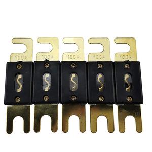 Tf — fusibles anaux en cuivre plaqué or, pièces de haute qualité, 32V 100A 150A 200A 250A 300A - Product Image 2