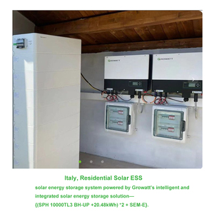 Sistema de Energía Solar Híbrido GROWATT de 12Kv 20Kva 30Kva Trifásico de 10KW con Batería de Iones de Litio para el Hogar - Product Image 6