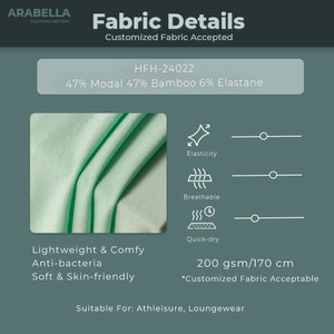 Arabella 2025 Custom Logo Athleisure Bodysuit Plus Size Mujer Bamboo Activewear Personalizable One Piece Sports Jumpsuit - Product Image 4