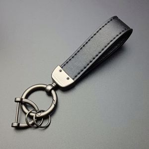 Car Chain Fashion Simple Gift Fur Suede <b>Key</b> Lanyard Anti-Lost <b>Custom</b> Logo Factory Direct Wholesale Metal Keyring - Product Image 6