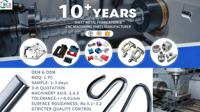 Pièces usinées CNC de précision sur mesure en acier inoxydable, aluminium et titane, services OEM/ODM avec usinage par électroérosion à fil et brochage