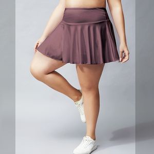 Falda plisada de talla grande para mujer, faldas de tenis de entrenamiento de XL-4XL, de cintura alta, secado frío, gran tamaño, venta directa de fábrica - Product Image 6