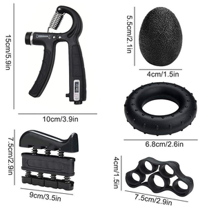 Adult Old Man Hand Rehabilitation Grip <b>Strength</b> Trainer Custom Logo Portable 5-60KG Finger Resistance <b>Training</b> Hand Grips - Product Image 2