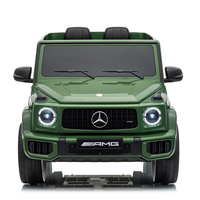 Véhicule tout-terrain électrique pour enfants sous licence Mercedes AMG G63, à quatre roues motrices, télécommandé, voiture électrique pour enfants Mercedes