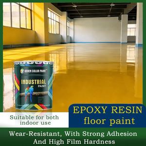 Seven Colors Model 01 Industrial <b>Epoxy</b> Resin & Curing Agent Liquid <b>Floor</b> <b>Coating</b> for Factory <b>Floors</b>-Spraying Application - Product Image 4